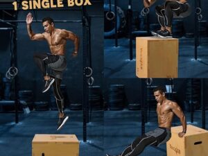 caja pliometrica madera