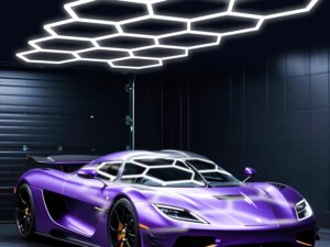 luces led hexagonales 14 piezas