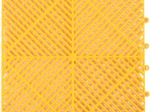 Piso Modular PVC 18 mm (40 cm x 40 cm) amarillo