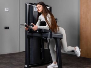 Entrenador de Glúteos peso guiado