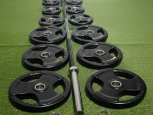 Set olimpico barra y discos